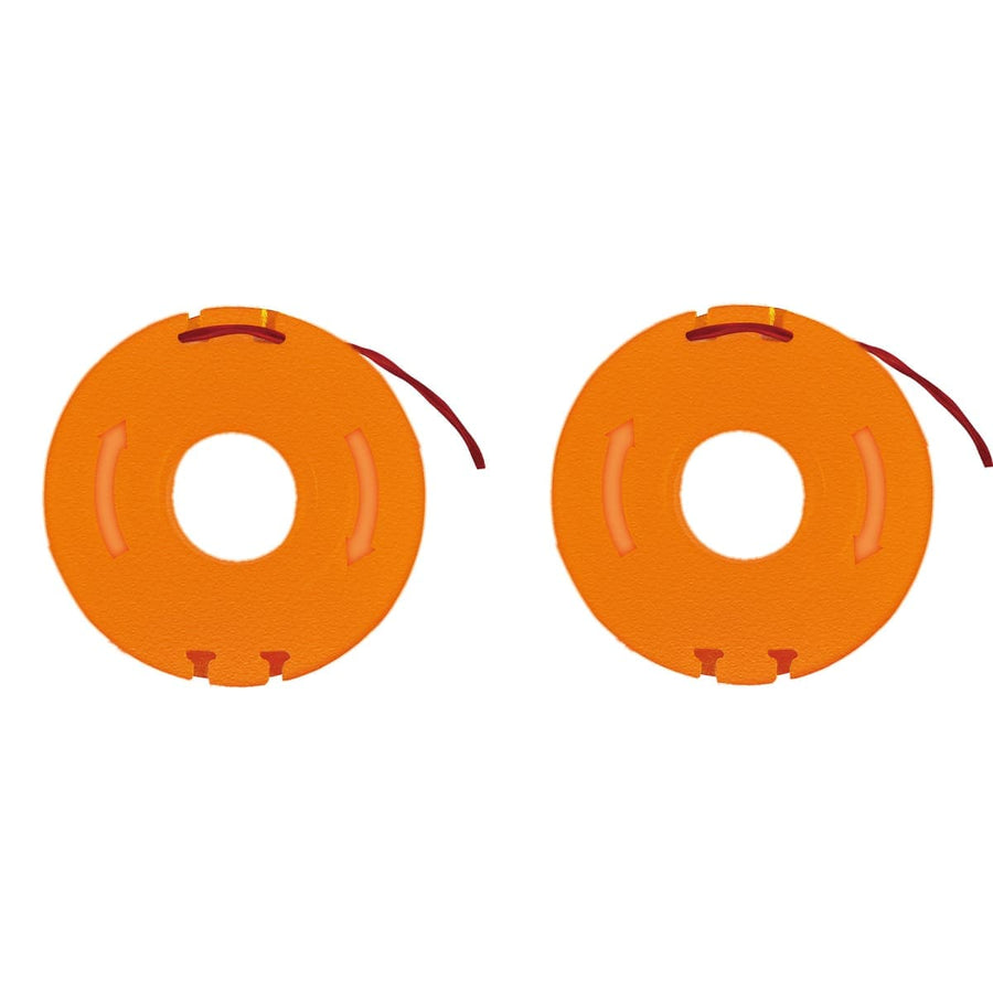 2 NYLON SPOOLS 3M X 1.65MM FOR GRASS TRIMMER - best price from Maltashopper.com BR500009045