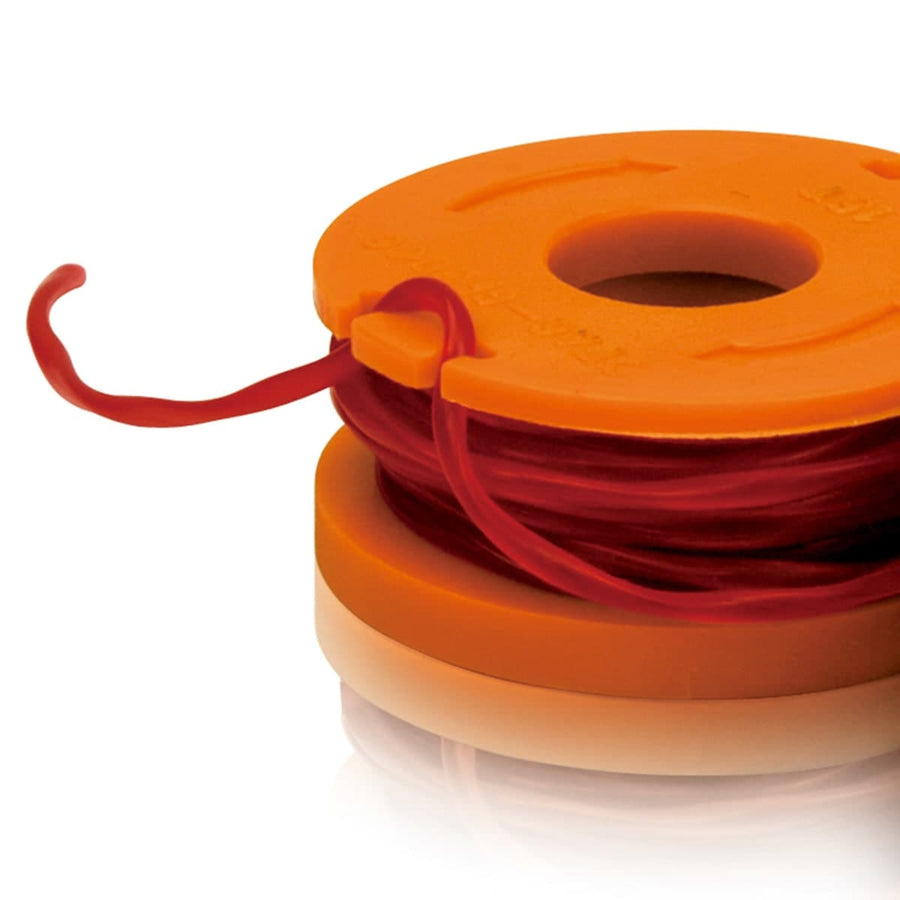 2 NYLON SPOOLS 3M X 1.65MM FOR GRASS TRIMMER