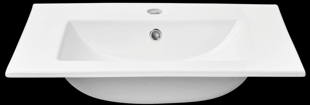 ESSENTIAL BATHROOM CABINET 60 2 DRAWERS WHITE W60 D46 H53 CM - best price from Maltashopper.com BR430008778