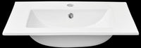 ESSENTIAL BATHROOM CABINET 60 2 DRAWERS WHITE W60 D46 H53 CM - best price from Maltashopper.com BR430008778