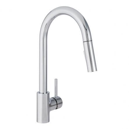 Bricocenter LILY HIGH SPOUT MIXER WITH CHROME HAND SHOWER