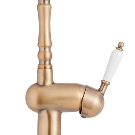 AMOR/SARA SINK MIXER BRONZE RETRO HIGH SPOUT - best price from Maltashopper.com BR430110463