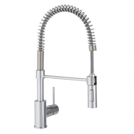 SWEET/THOMAS SPRING-LOADED SINK MIXER WITH CHROME HAND SHOWER - best price from Maltashopper.com BR430110468