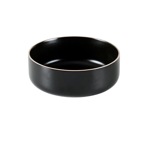 ELEMENTS Black bowl H 6 cm - Ø 15 cm - best price from Maltashopper.com CS666106