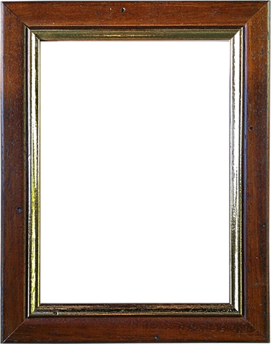 Bricocenter CORNICE GEM 30X40 CM WALNUT WIRE GOLD