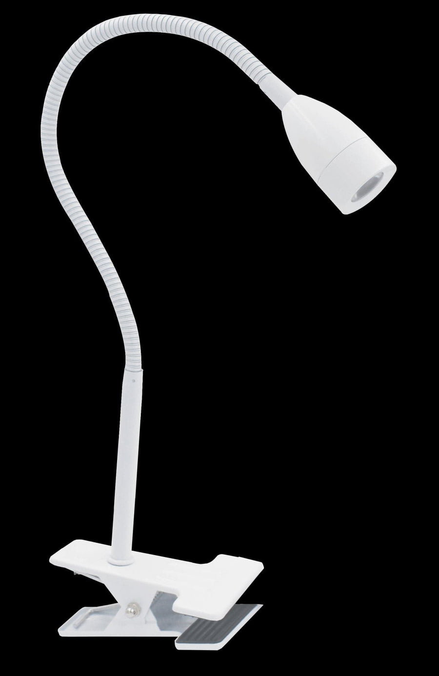 Bricocenter GAO STUDIO LAMP PLASTIC WHITE LED 390LM NATURAL LIGHT WITH CLAMP