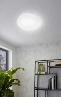 SILERAS ZIGBEE METAL CEILING LAMP WHITE D40 CM LED CCT RGBW - best price from Maltashopper.com BR420007455