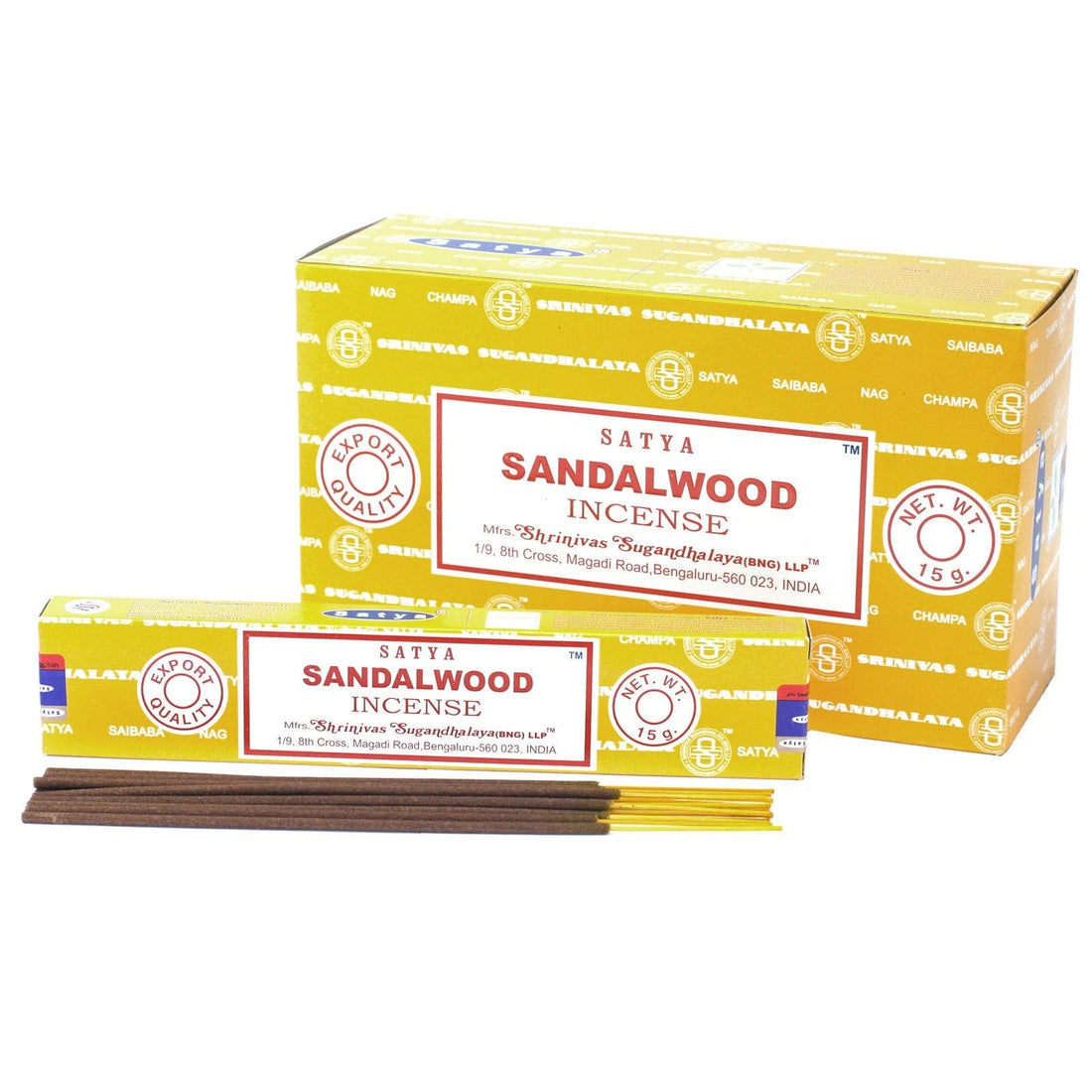 Satya Incense 15gm - Sandalwood - best price from Maltashopper.com ISATYA-05