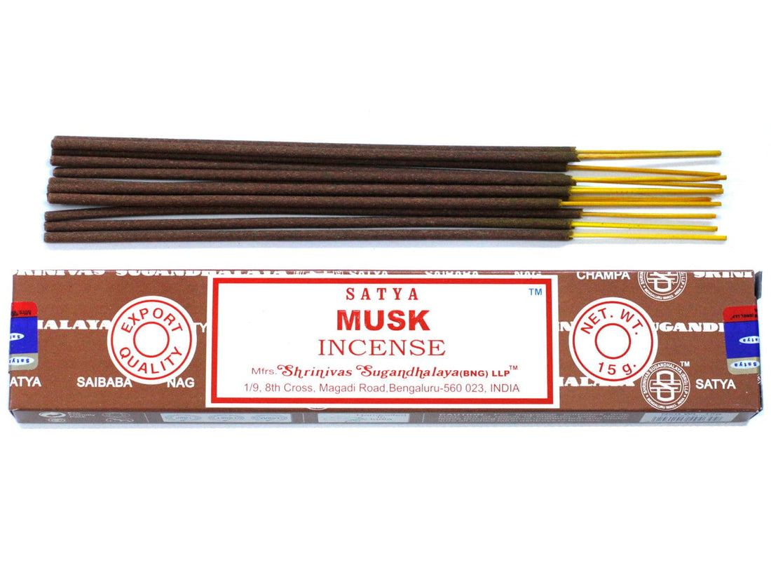 Satya Incense 15gm - Musk - best price from Maltashopper.com ISATYA-14
