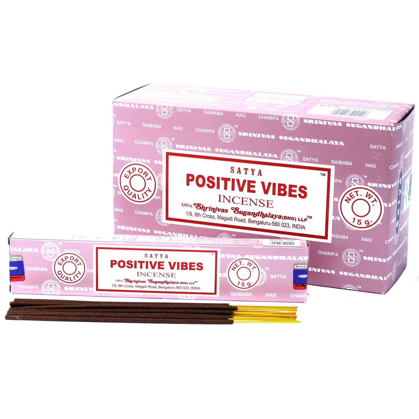 Bliss Satya Incense 15gm - Positive Vibes