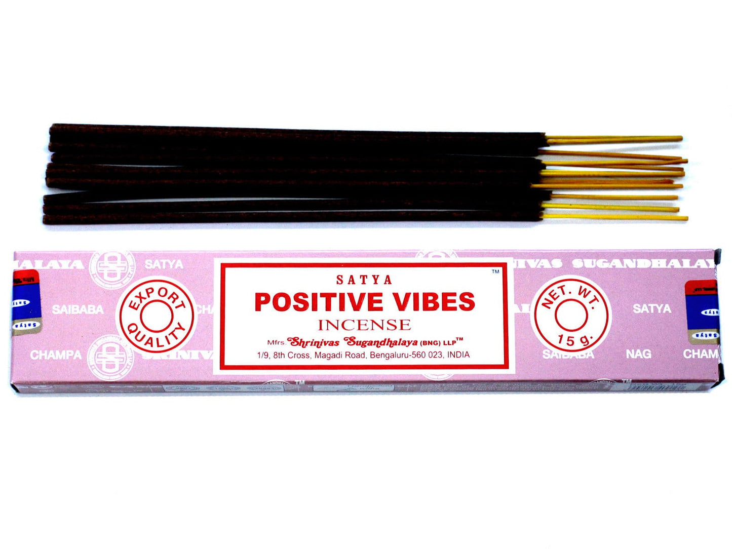 Bliss Satya Incense 15gm - Positive Vibes