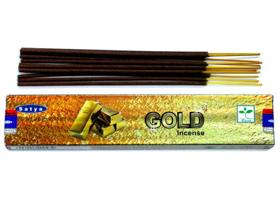 Satya Incense 15gm - Gold - best price from Maltashopper.com ISATYA-24