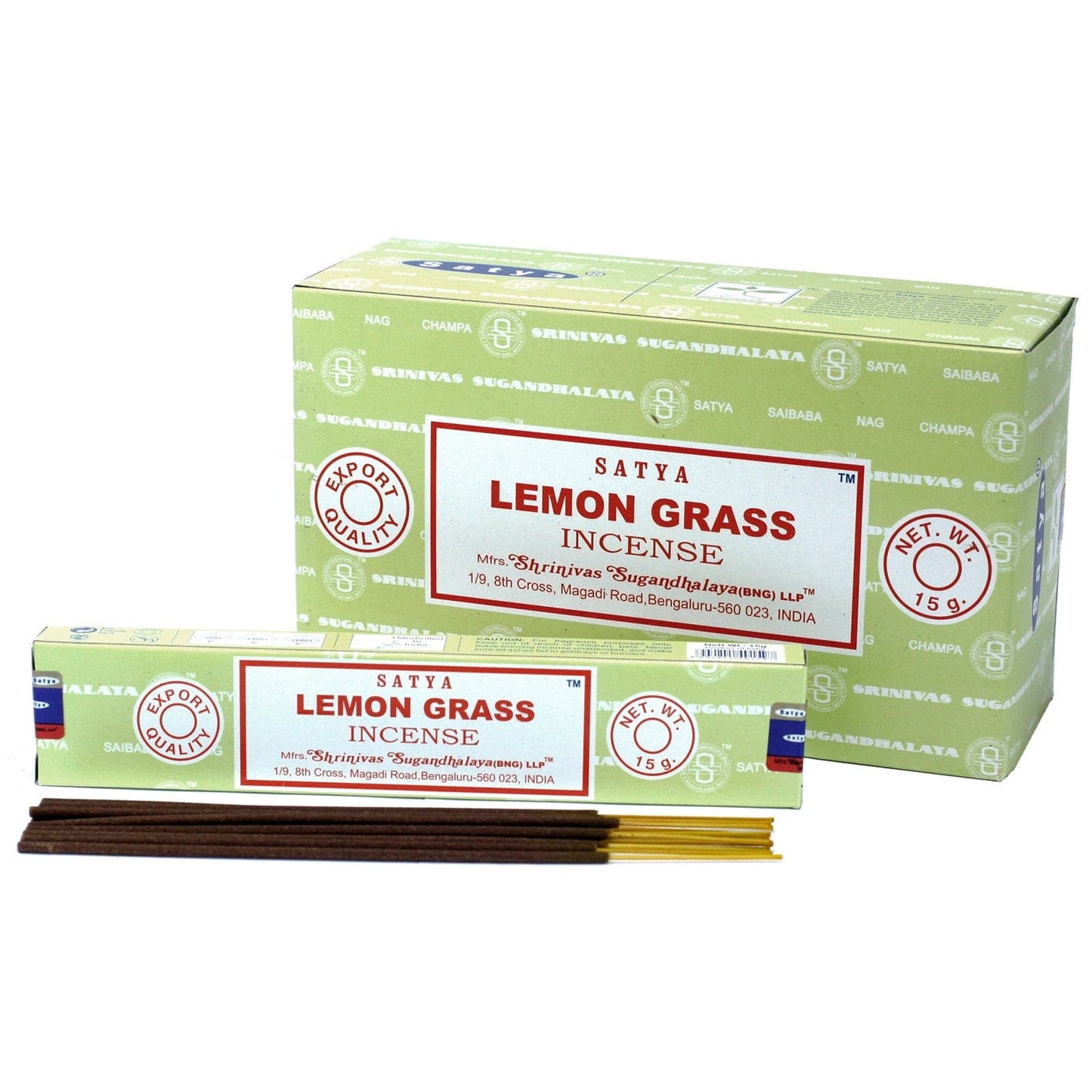 Bliss Satya Incense 15gm - Lemongrass