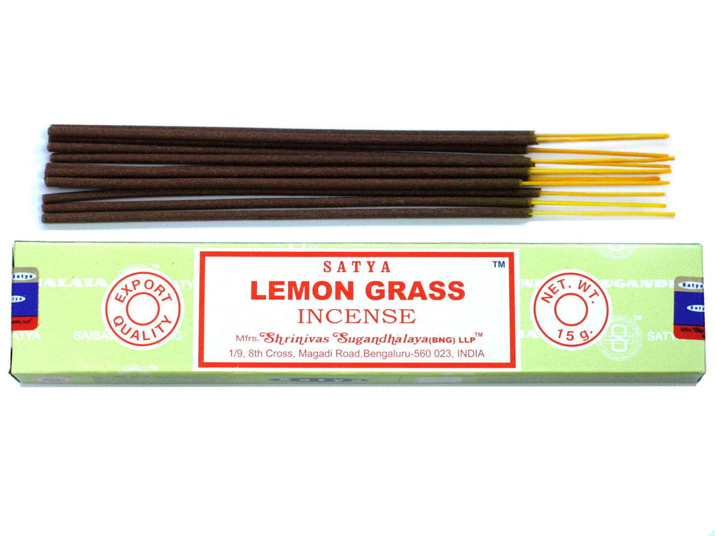 Bliss Satya Incense 15gm - Lemongrass