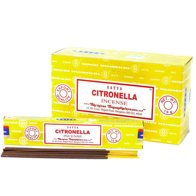 Satya Incense 15gm - Citronella - best price from Maltashopper.com ISATYA-32