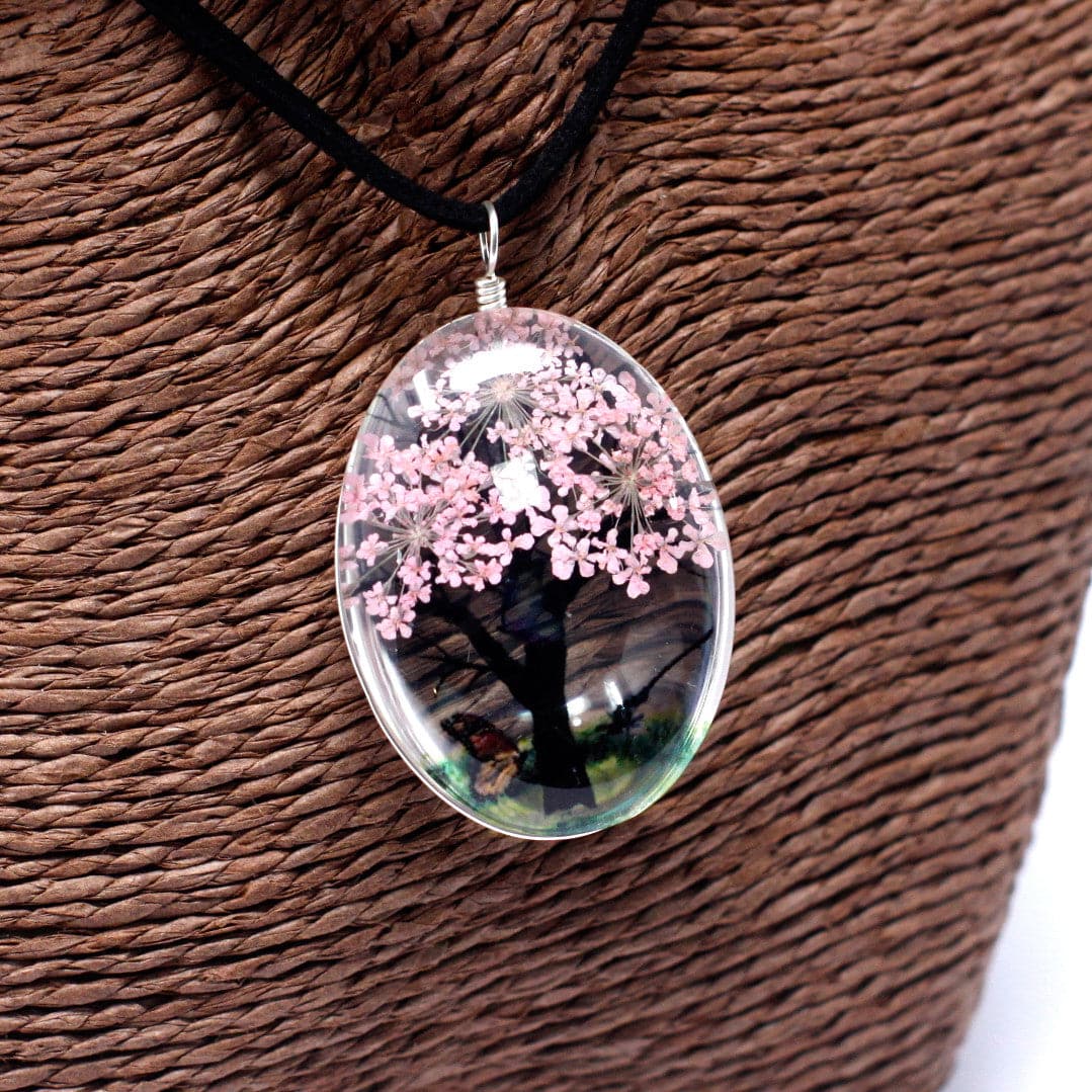 Pressed Flowers - Tree of Life set - Pink - best price from Maltashopper.com PFJ-02
