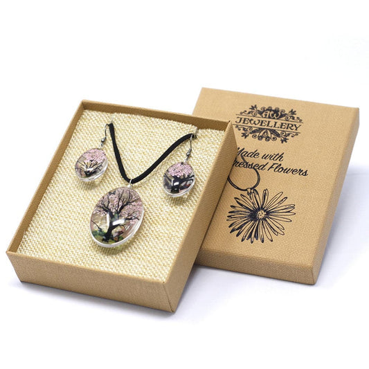 Pressed Flowers - Tree of Life set - Pink - best price from Maltashopper.com PFJ-02