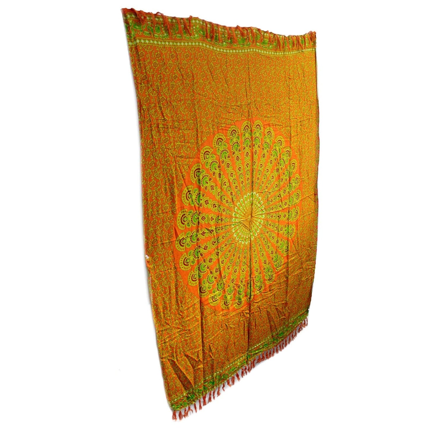 Lime Orange Mandela Sarong - best price from Maltashopper.com MANT-06