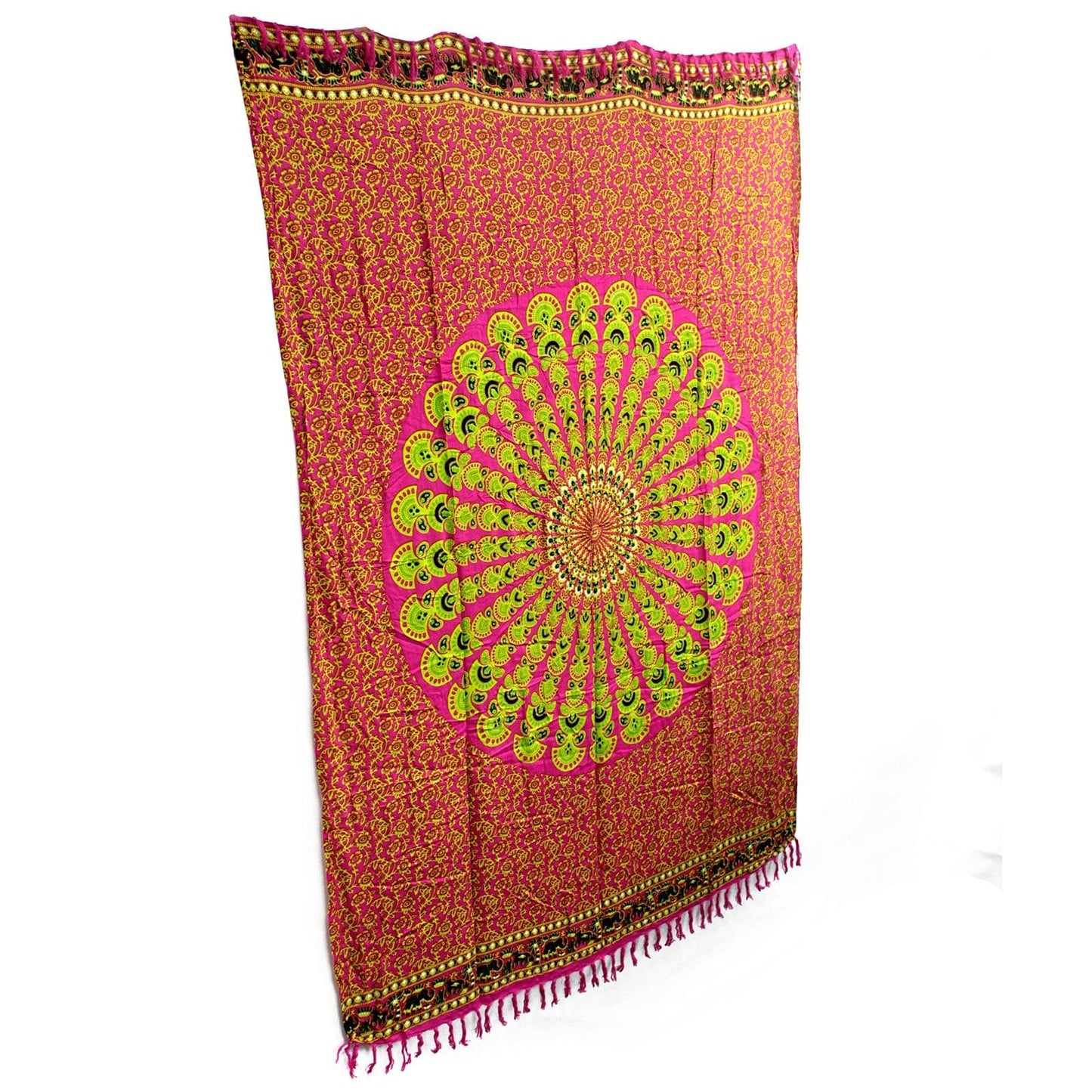 Ruby Lime Mandela Sarong - best price from Maltashopper.com MANT-02
