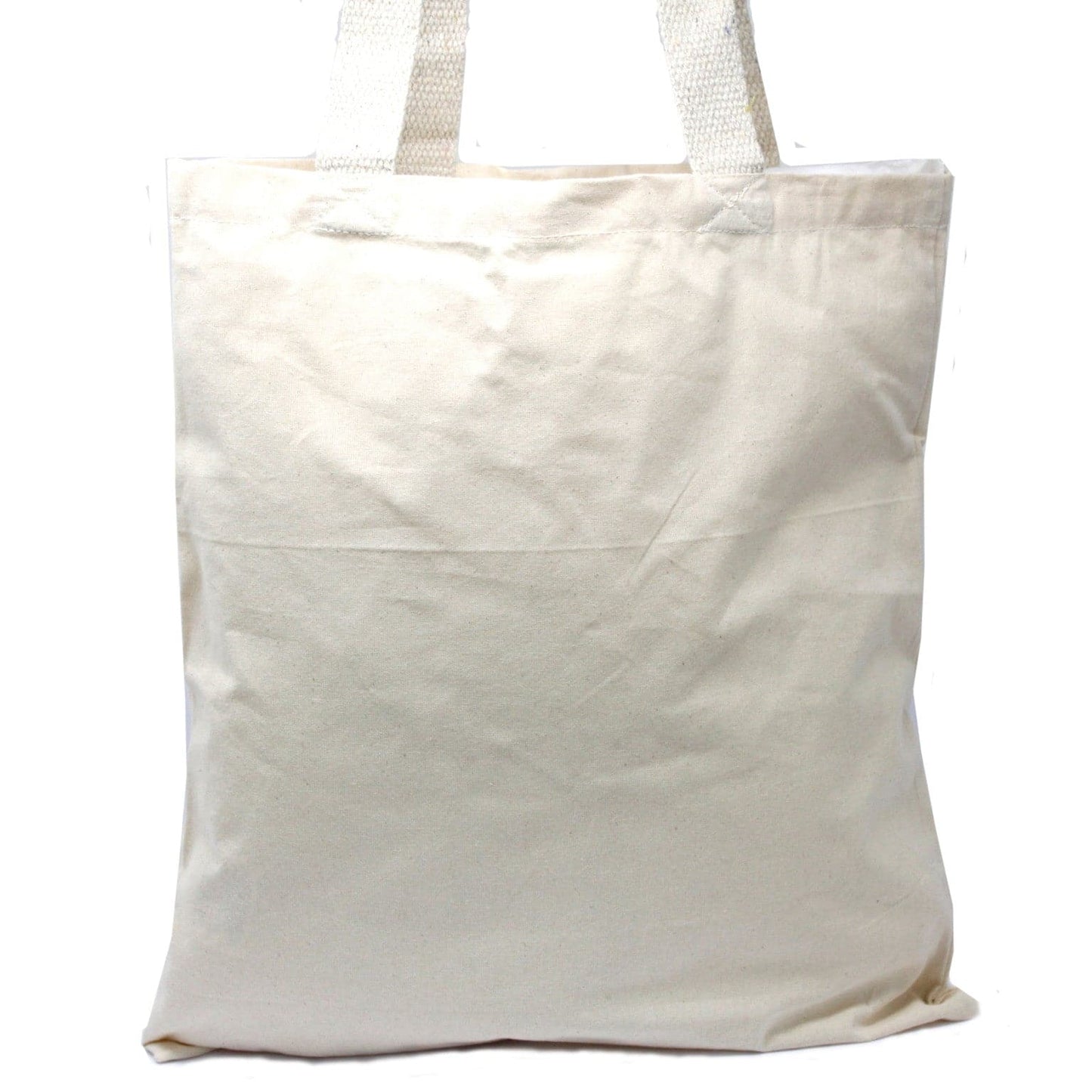 Lrg Natural 6oz Cotton Bag 38x42cm - best price from Maltashopper.com CCOTT-13