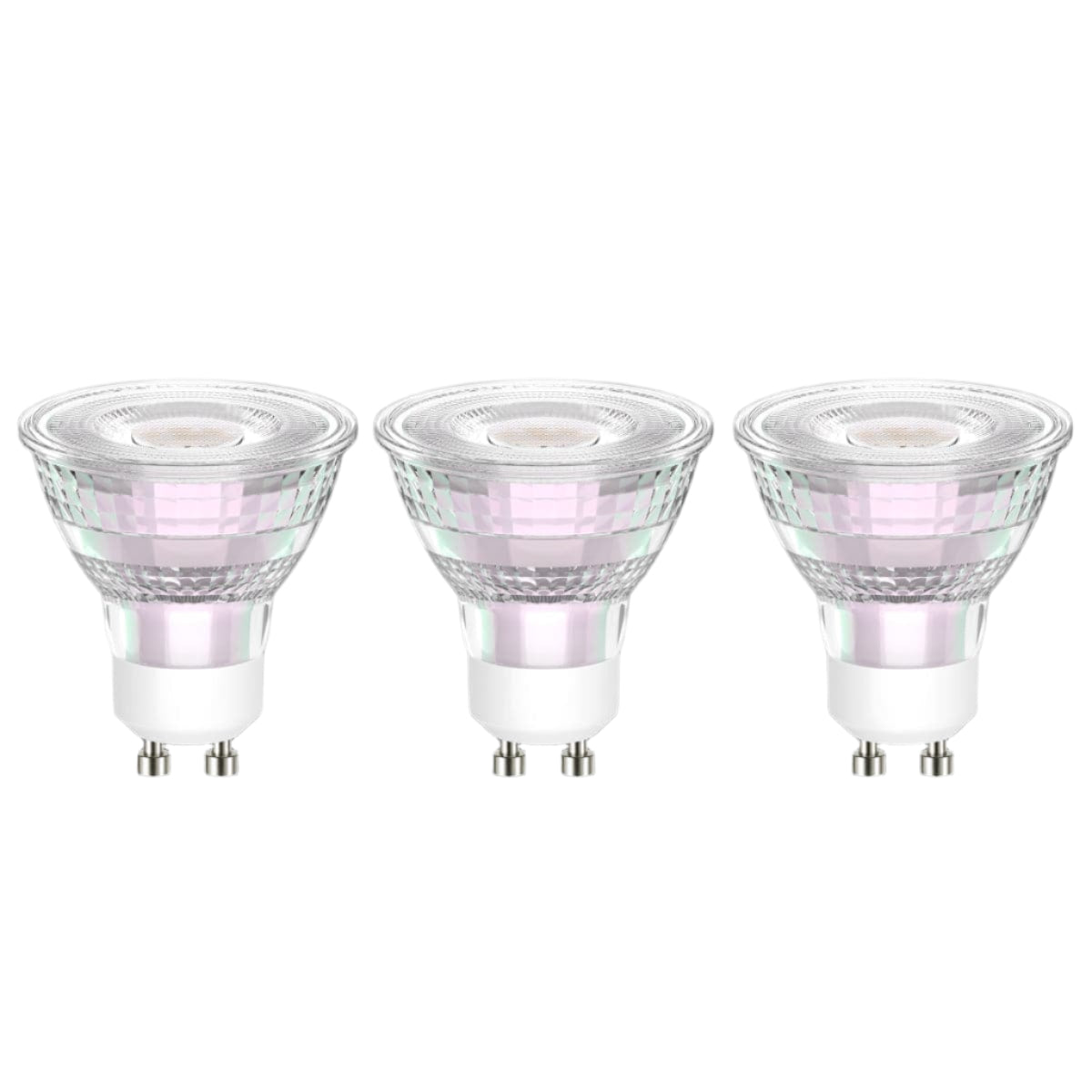 3 LED BULBS GU10 50W CLEAR WARM LIGHT - best price from Maltashopper.com BR420007288