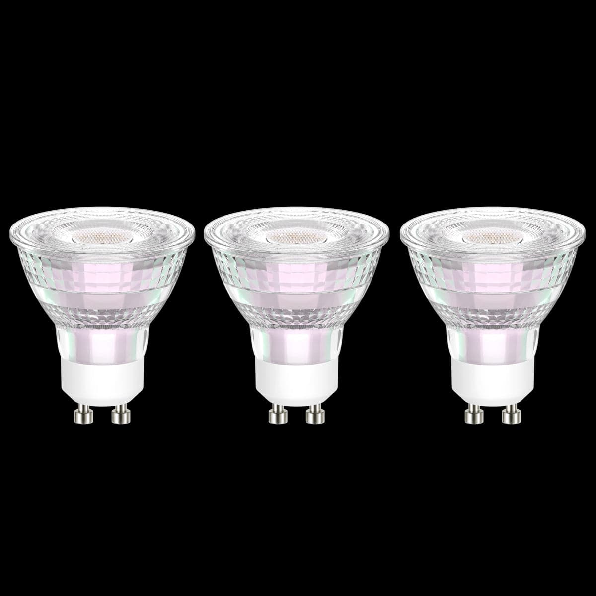 3 LED BULBS GU10 50W CLEAR WARM LIGHT - best price from Maltashopper.com BR420007288