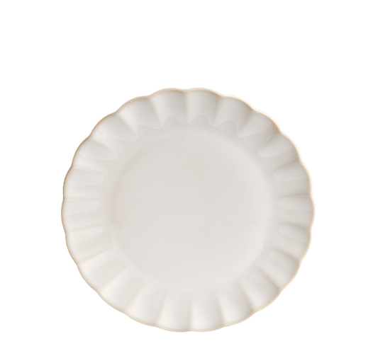 DAHLIA White plate - best price from Maltashopper.com CS679602