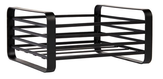 INDUSTRIA Black napkin holder H 10 x W 18 x D 16 cm - best price from Maltashopper.com CS591178