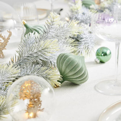 MARIA Green Christmas ballØ 8 cm