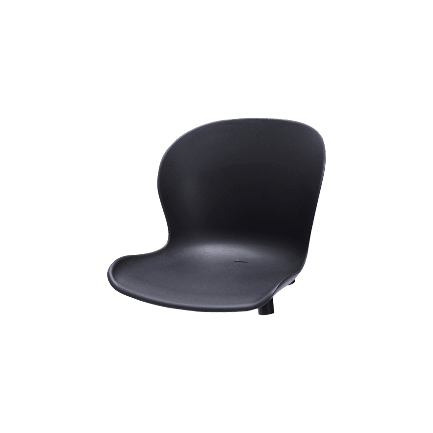 FRIDA Dining chairs black/natural - best price from Maltashopper.com CS0301-B