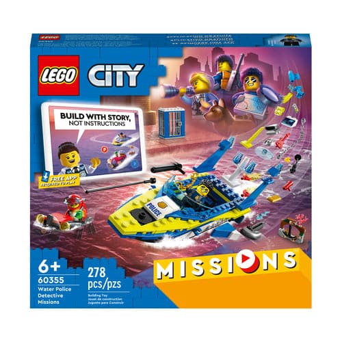 LEGO City Water Police Detective Missions, Interactive Digital Building