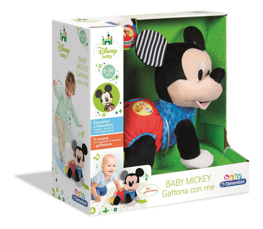 Baby Mickey Crawls with Me