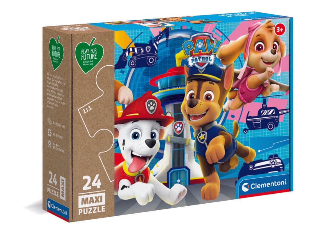 Puzzle Da 24 Pezzi Maxi Play For Future: Paw Patrol