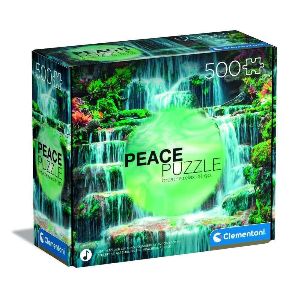 Toys 500 Piece Jigsaw Puzzle - Peace Puzzle: The Waterfall