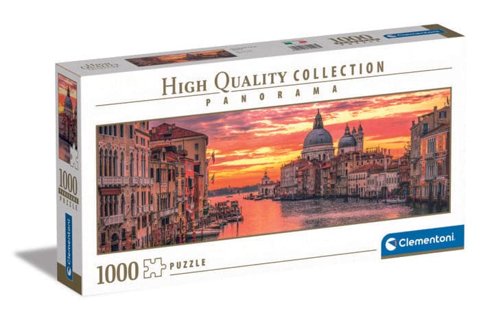 1000 Piece Puzzle - Panorama - Venice: The Grand Canal