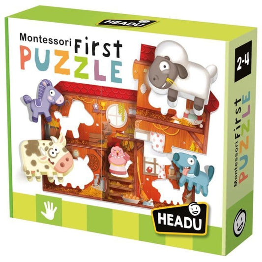 Toys Montessori First Puzzle the Farm