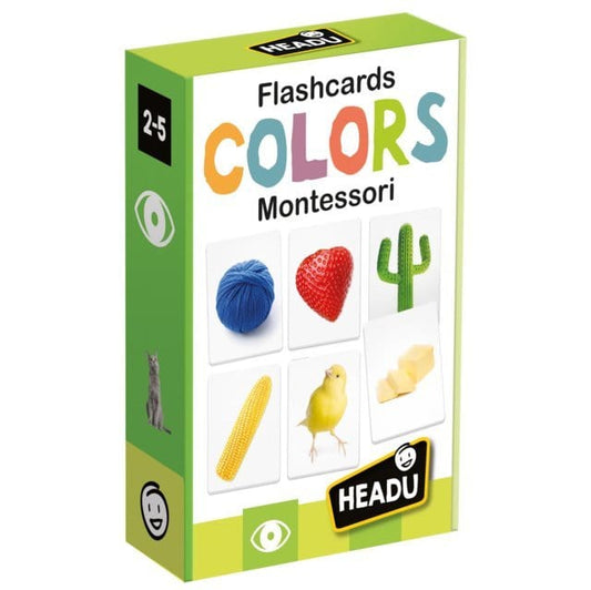 Toys Flashcards Colors Montessori