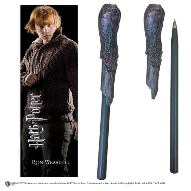 Harry Potter Ron Weasley&#39s Wand Pen And Bookmark