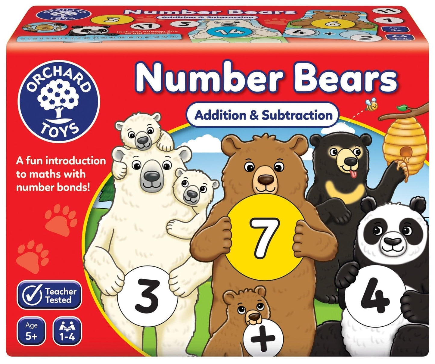 Toys Number Bears