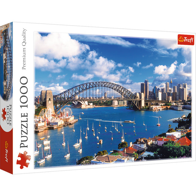1000 Piece Puzzle Port Jackson, Sydney