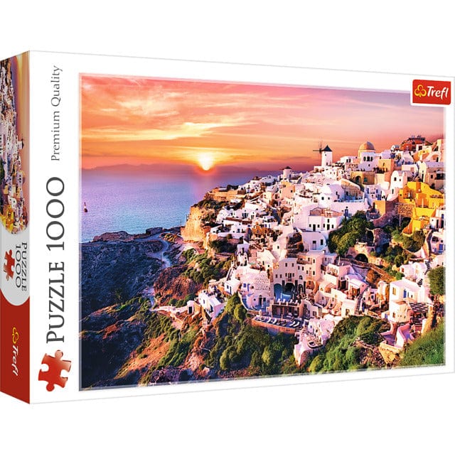 Toys 1000 Piece Puzzle - Sunset Over Santorini