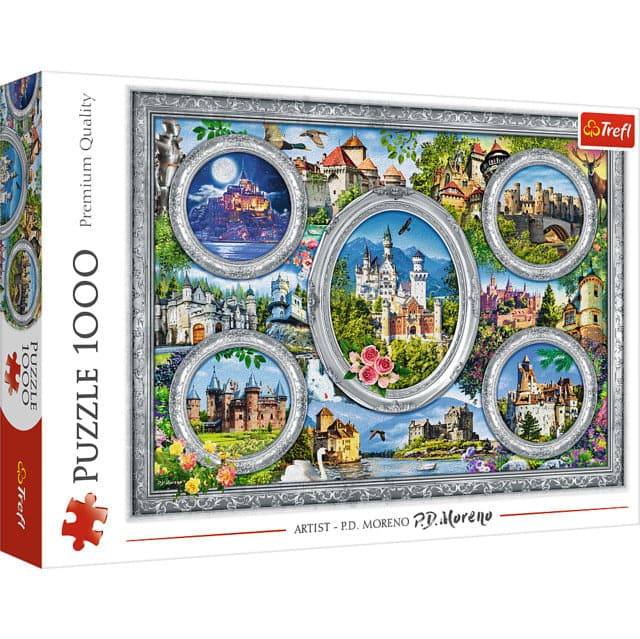 Puzzle da 1000 Pezzi - Castles of the World