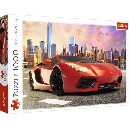 1000 Piece Puzzle - Sunset Ride