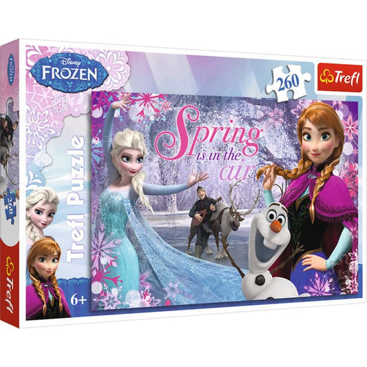 260 Piece Puzzle - Frozen: Love in the Land of Ice