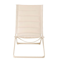 LIZA Beige folding chair H 87 x W 57 x D 85 cm - best price from Maltashopper.com CS667800