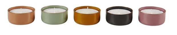 ALU MAXI TEA LIGHT HOLDER 5COL - best price from Maltashopper.com CS656712