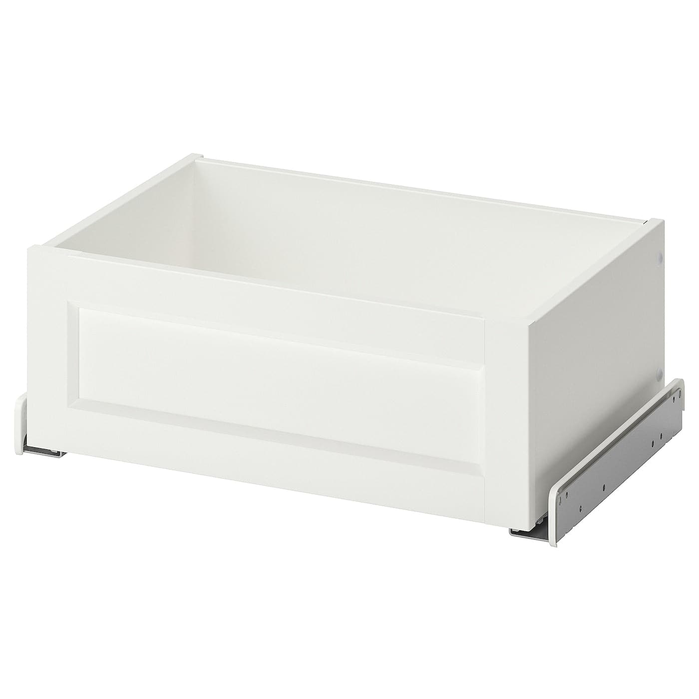 KOMPLEMENT - Drawer with framed front, white, 75x58 cm - best price from Maltashopper.com 10446604