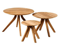 MARROW Natural lounge table H 32 cm - Ø 35 cm - best price from Maltashopper.com CS668080