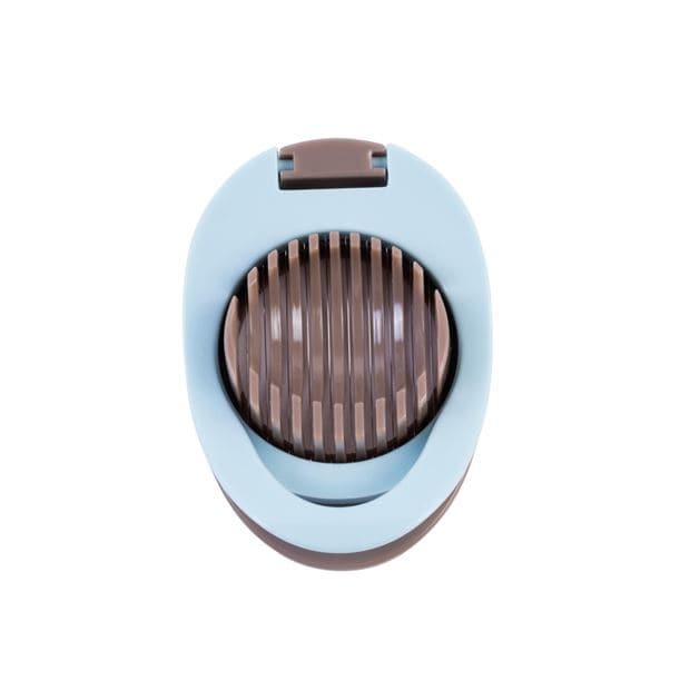 CASA KITCHEN Egg cutter gray, blue H 3.5 x W 8.5 x L 12 cm - best price from Maltashopper.com CS602343