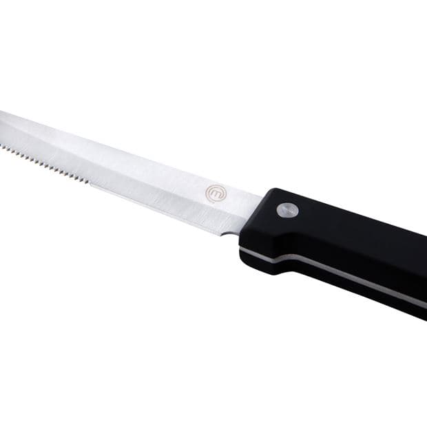 Casa MASTERCHEF Set of 4 black steak knives